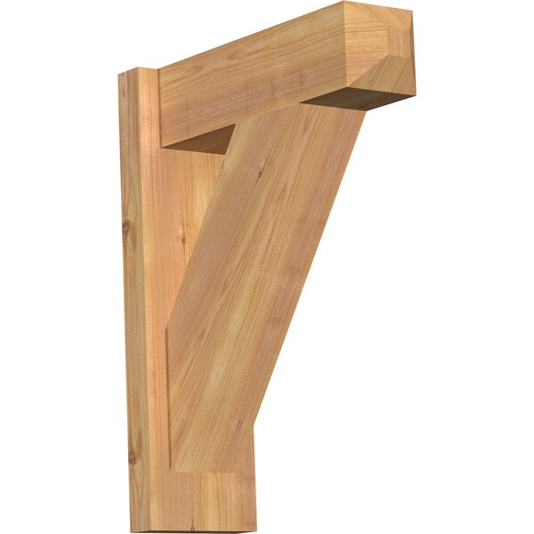 Ekena Millwork Traditional Smooth Craftsman Outlooker, Western Red Cedar, 5 1/2"W x 16"D x 20"H OUT06X16X20TRA04SWR - main